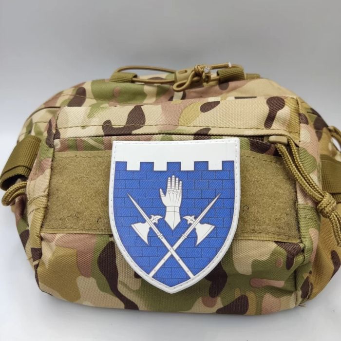 Шеврон ПВХ ЗСУ 101 окрема бригада охорони Генерального Штабу імені генерал-полковника Геннадія Воробйова