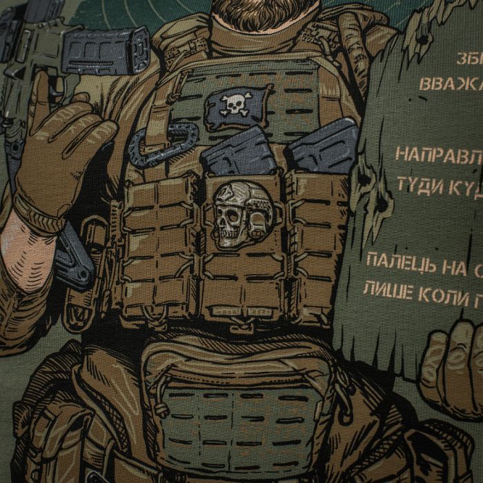 M-Tac реглан Заповіді стрільця Light Olive