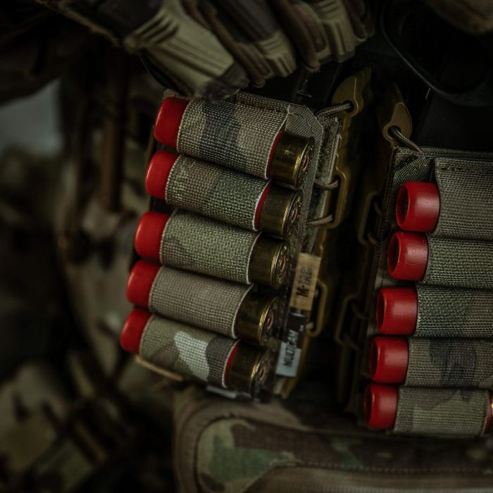M-Tac патронташ на липучці для набоїв 12 калібру Multicam