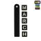 M-Tac нашивка MARCH Black/GID
