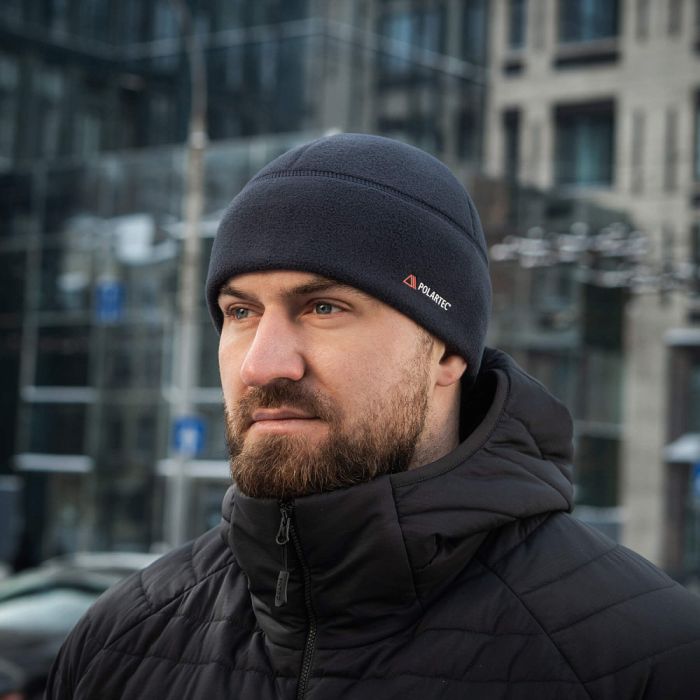 M-Tac шапка Watch Cap Polartec Cold Weather Dark Navy Blue