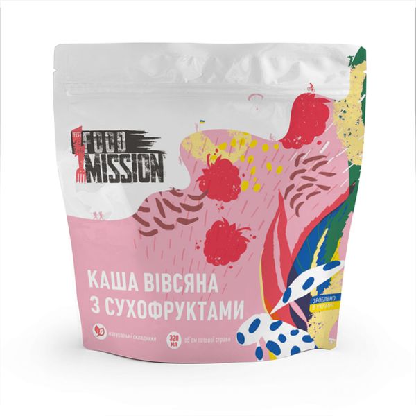 !FestFoodMission Каша вівсяна з сухофруктами