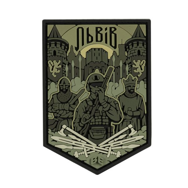 Brand Element нашивка Львів PVC olive