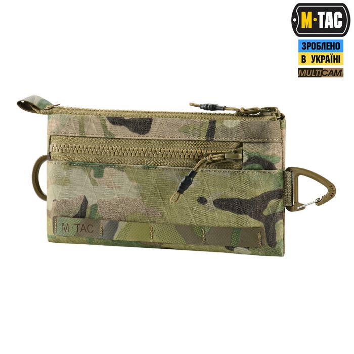M-Tac гаманець горизонтальний з карабіном X-Pac Elite Multicam