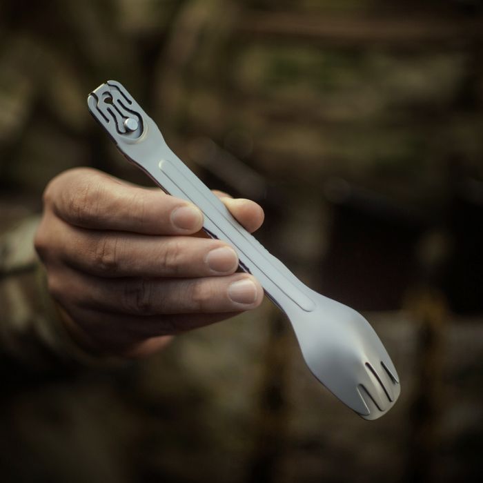 M-Tac столовий набір роз'ємний (3 елемента) Steel