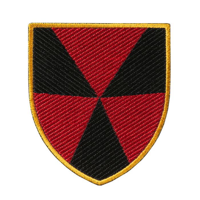 Шеврон 704 полк РХБЗ кольоровий