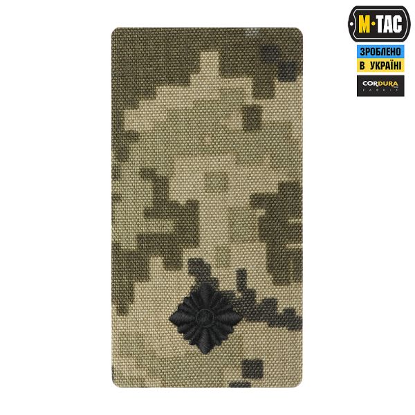M-Tac погон на липучці Молодший лейтенант (вишивка) MM14