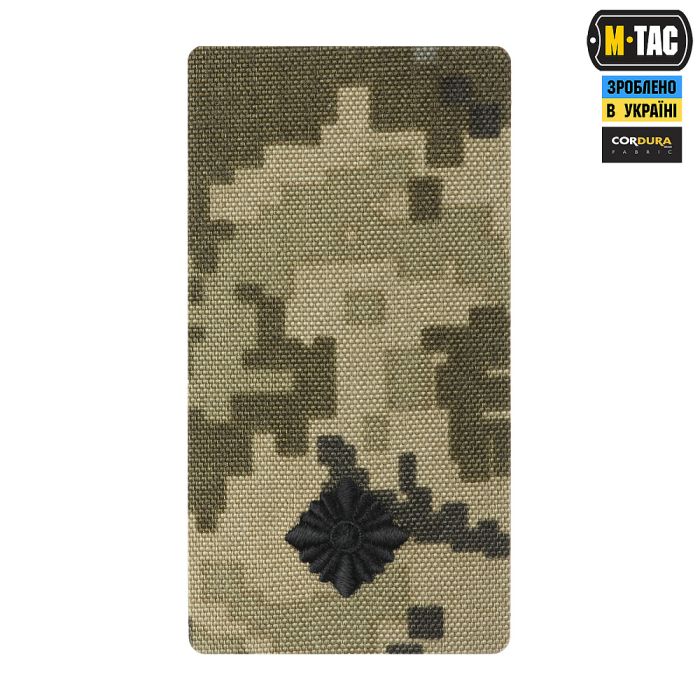 M-Tac погон на липучці Молодший лейтенант (вишивка) MM14