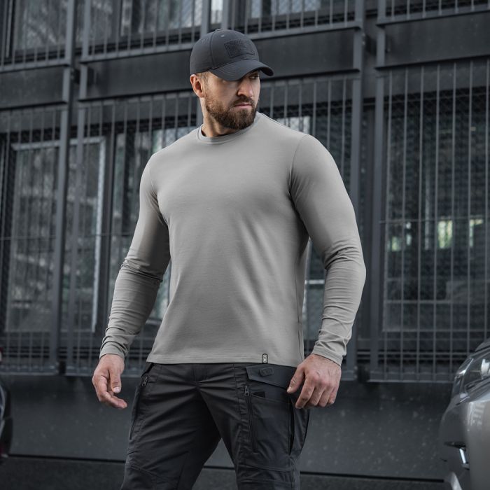 M-Tac футболка довгий рукав 93/7 Light Grey