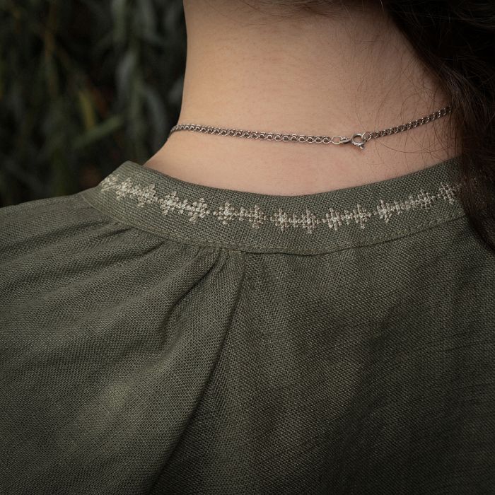 M-Tac вишиванка жіноча 100% льон тип 2 олива