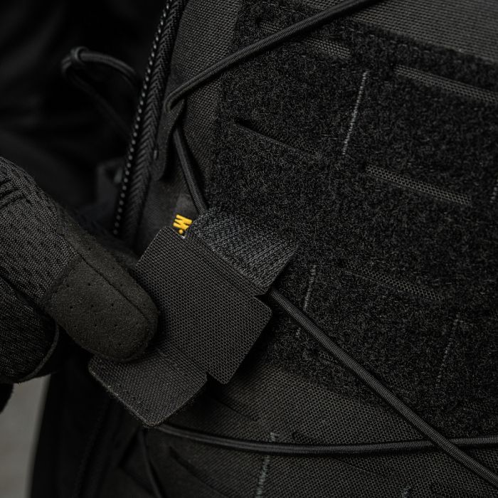 M-Tac нашивка Tiger Eyes Laser Cut (пара) Black/Yellow/GID