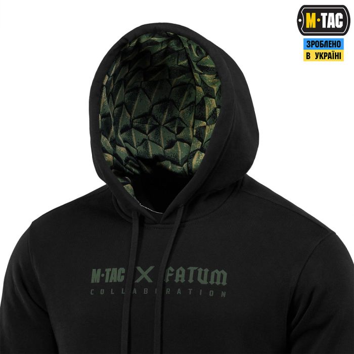 M-Tac кофта Hoodie Cotton Hard Fatum Black