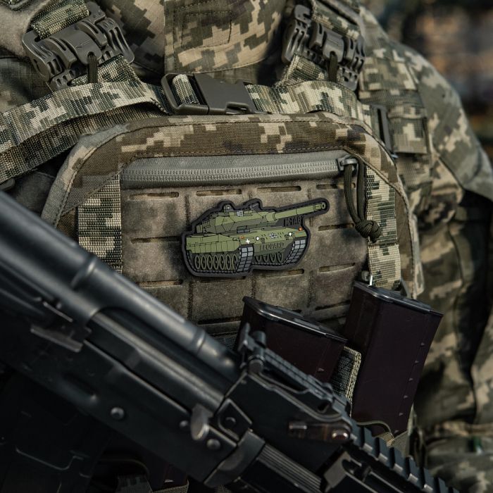 M-Tac нашивка LEOPARD 2 (PVC) Olive