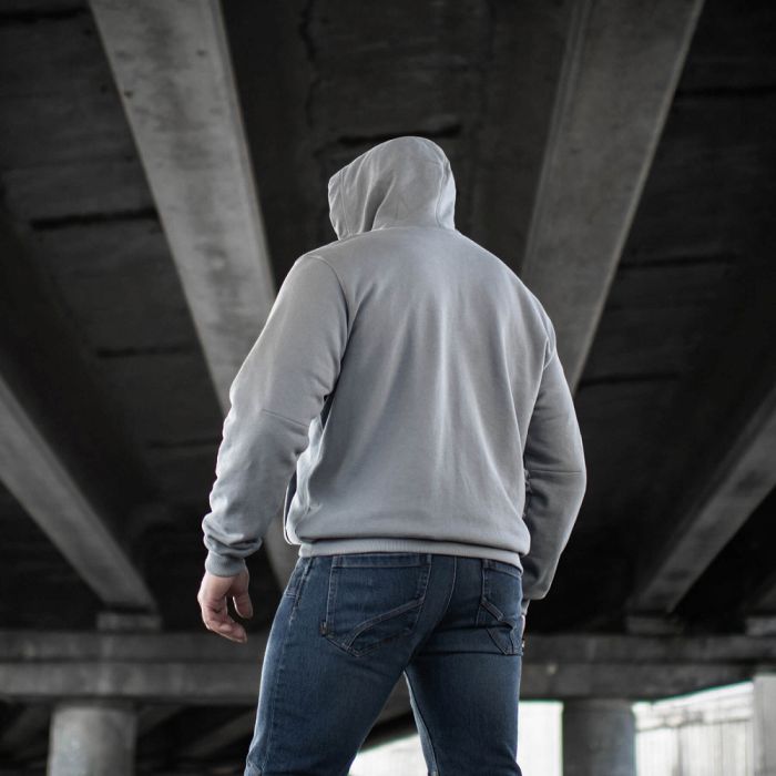 M-Tac кофта Hoodie Born by Revolution Oversize Hard Light Grey