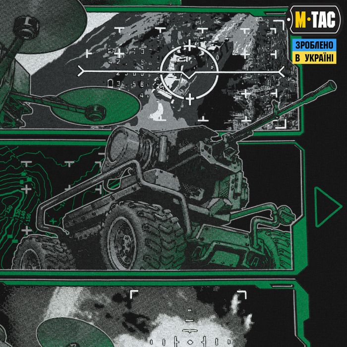 M-Tac футболка Drone Bat Azov Black