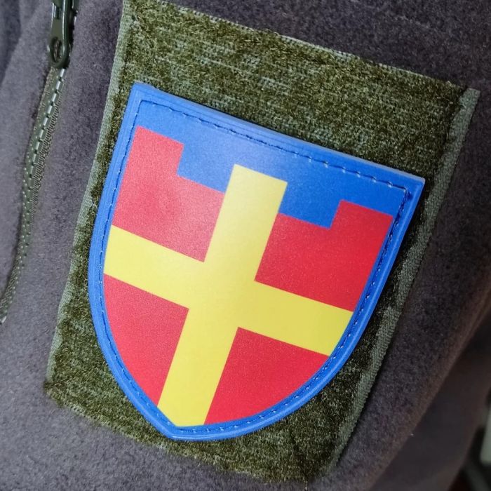 Шеврон ПВХ ТрО 115 бригади ЗСУ Житомир