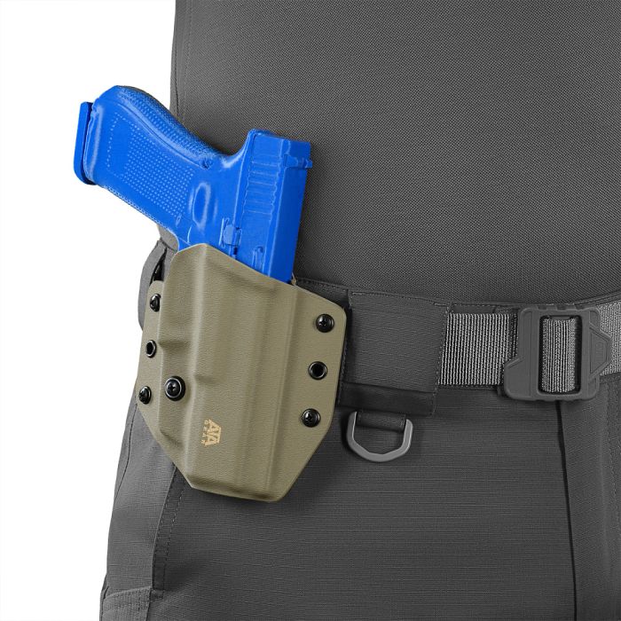 ATA Gear кобура модель Hit Factor ver.1 для зброї Glock - 17/22/47 Flat Dark Earth - Spring правша