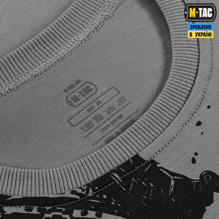 M-Tac футболка Warrior Oversize Light Grey