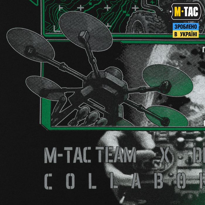 M-Tac футболка Drone Bat Azov Black