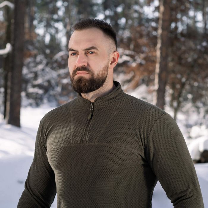 M-Tac термосорочка фліс Delta Level 2 Hex Dark Olive