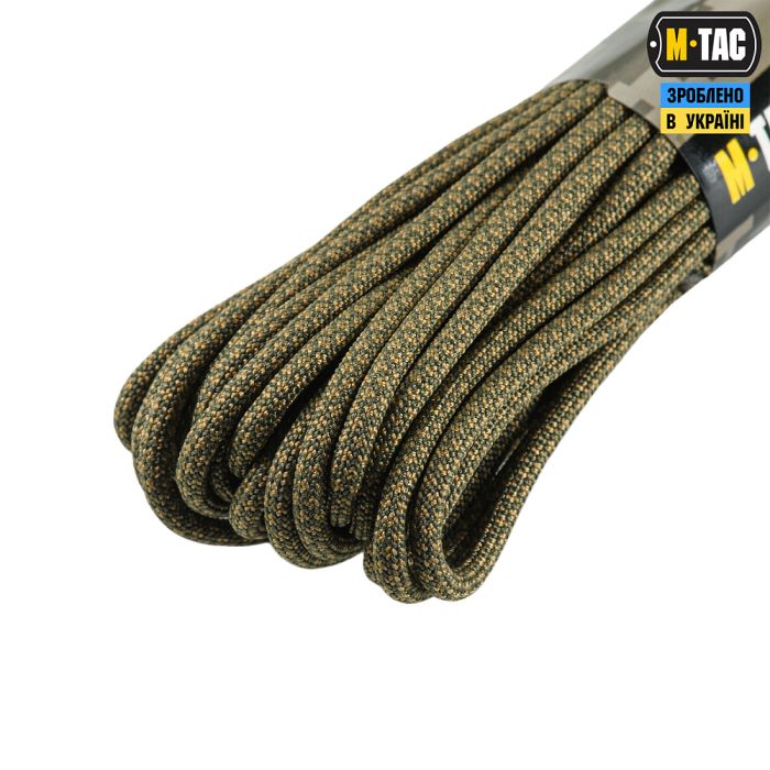 M-Tac паракорд 550 mil-spec 15m Coyote/Ranger Green Diamond