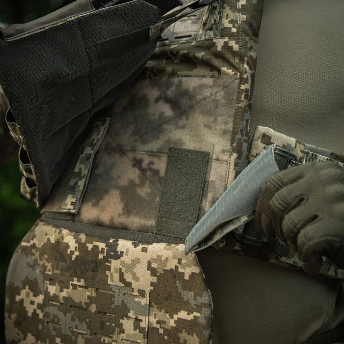 M-Tac фартух протиуламковий з балістичним пакетом 1 клас (BRONYX) Laser Cut XL MM14