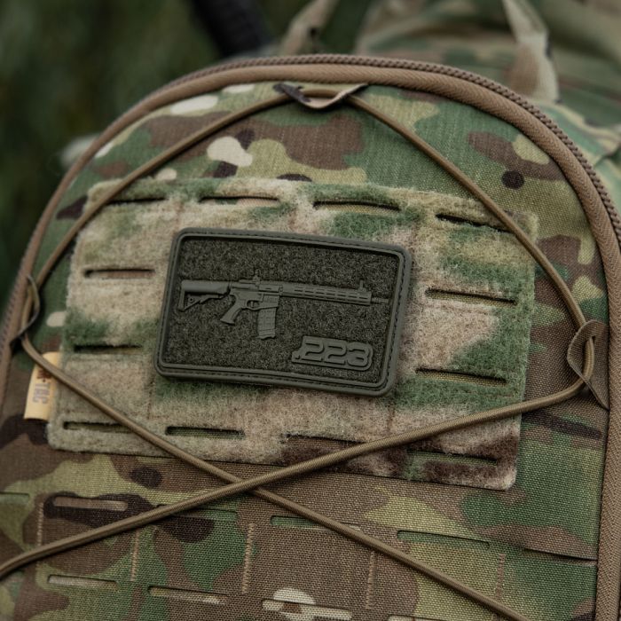 M-Tac нашивка AR-15 Velcro/PVC Ranger Green