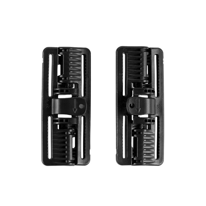 2M Пряжка швидкого скидання 80 мм (2шт) Black