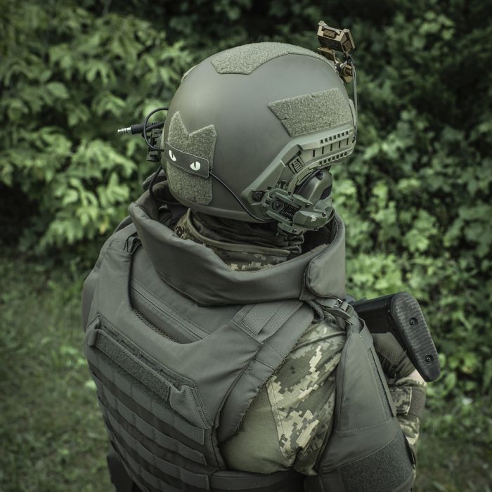 M-Tac Горжет сумісний з активними навушниками 1 клас захисту Elite Ranger Green