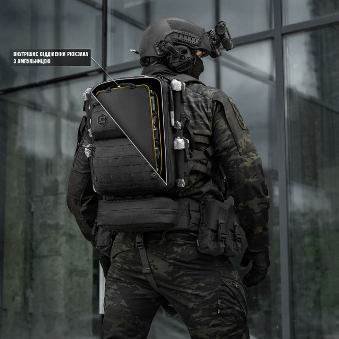 M-Tac наплічник бойового медика Elite Black