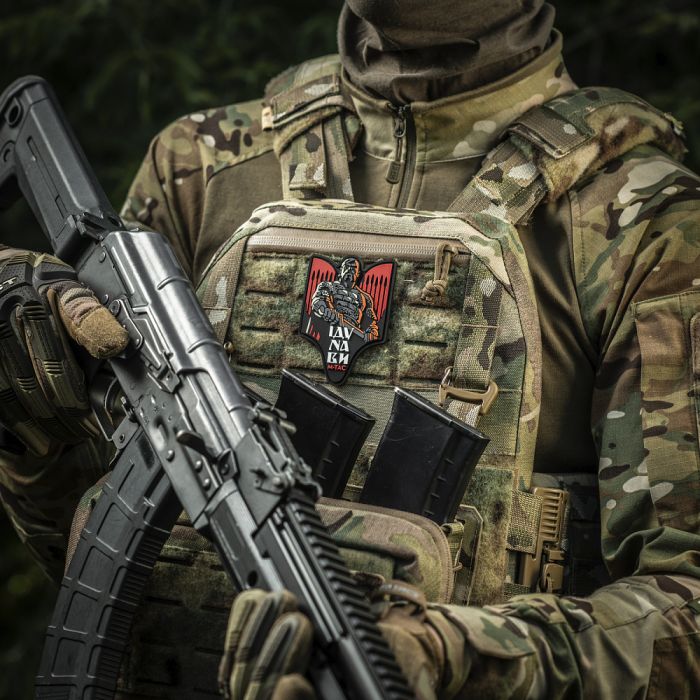 M-Tac нашивка Святослав PVC червоний