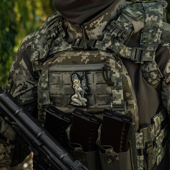 M-Tac нашивка Tactical girl №5 PVC Skandinavik