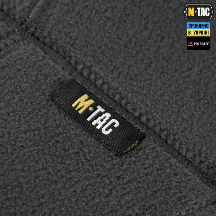 M-Tac шарф-труба анатомічний Polartec Dark Grey
