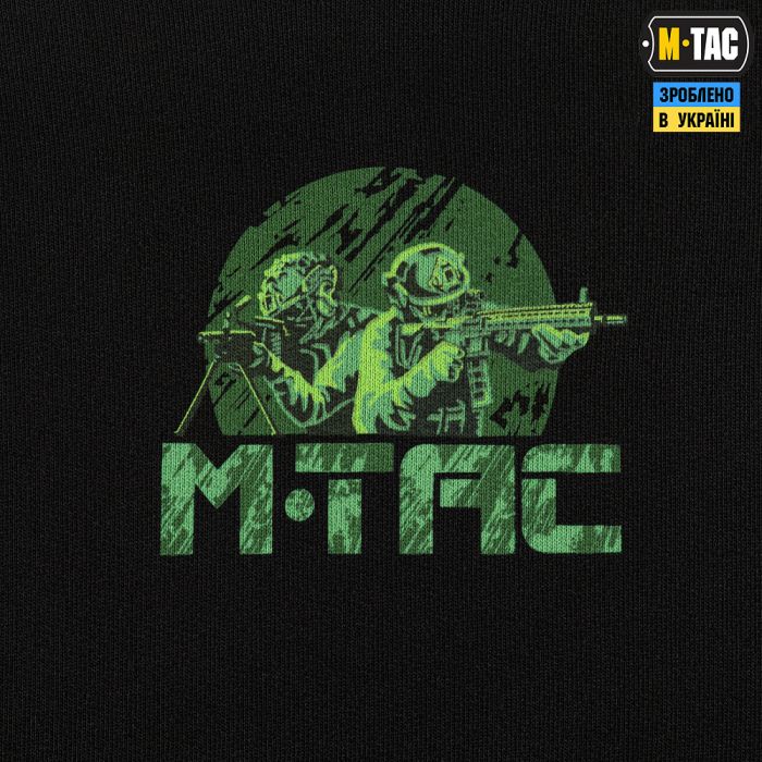 M-Tac кофта Hoodie Пліч-о-пліч Oversize Hard Black