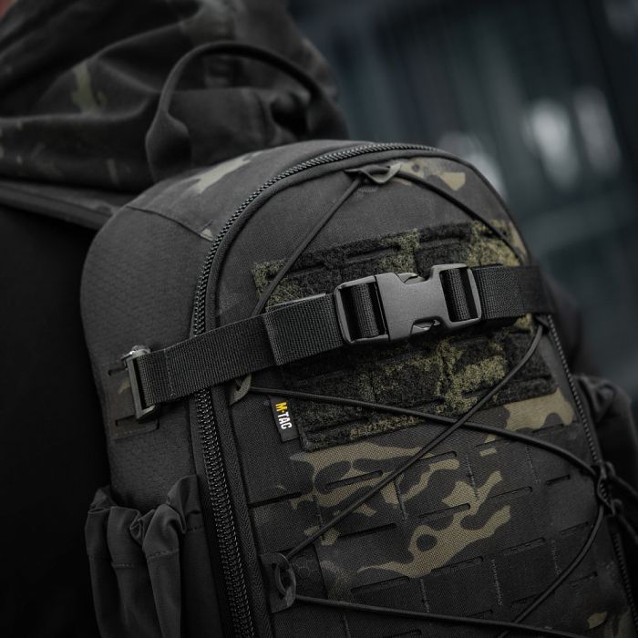 M-Tac рюкзак Sturm з ергономічними лямками Elite Multicam Black