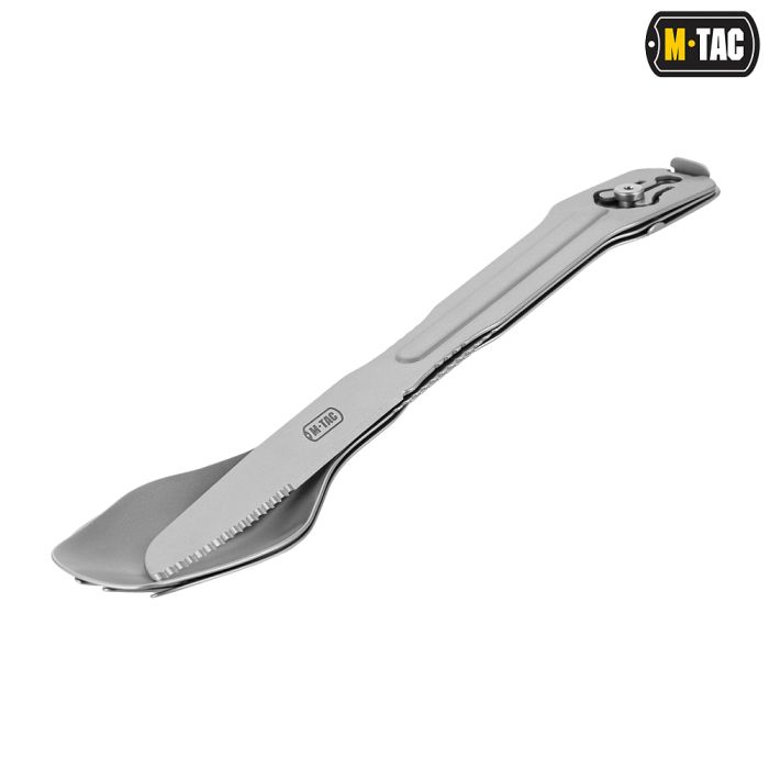 M-Tac столовий набір роз'ємний (3 елемента) Steel