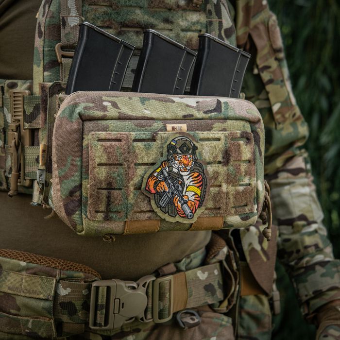 M-Tac нашивка Tiger (вишивка) Multicam/RG/Yellow