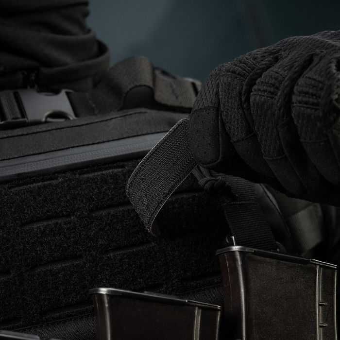 M-Tac нашивка Cat Eyes Laser Cut Black/Red/GID