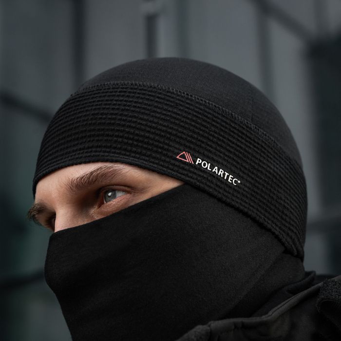M-Tac шапка-підшоломник Polartec Black