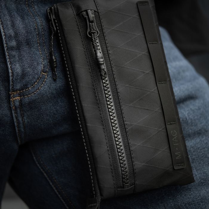 M-Tac гаманець горизонтальний з карабіном X-Pac Elite Black