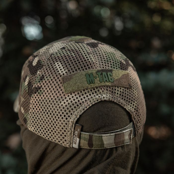 M-Tac бейсболка тактична з сіткою Азов NYCO Extreme Multicam