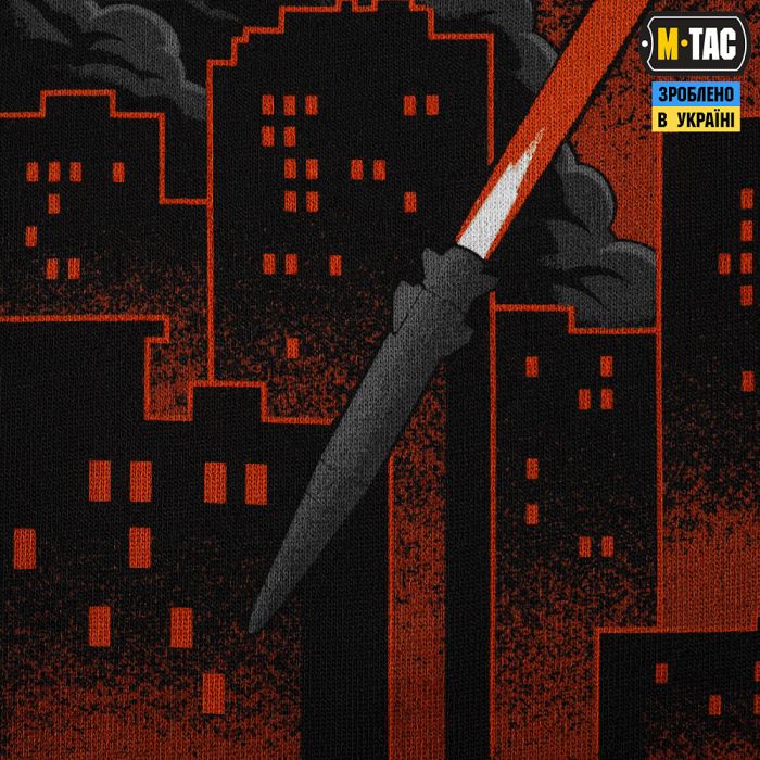 M-Tac футболка russia is a terrorist state Cotton Hard Black