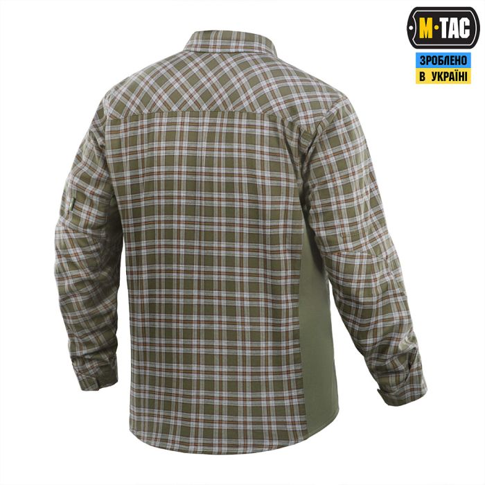 M-Tac сорочка Tactical Cotton Shirt Olive/Grey