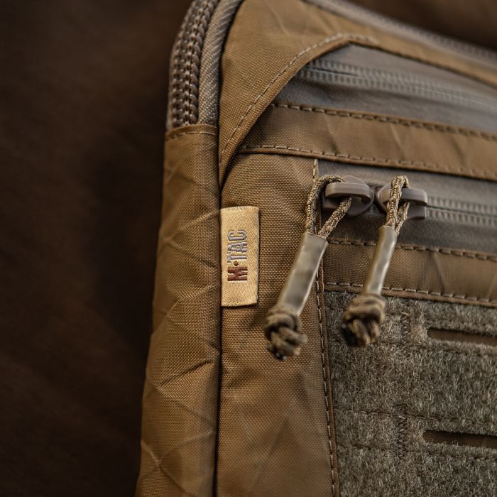 M-Tac сумка Admin Bag Medium X-Pac Elite з липучкою Coyote