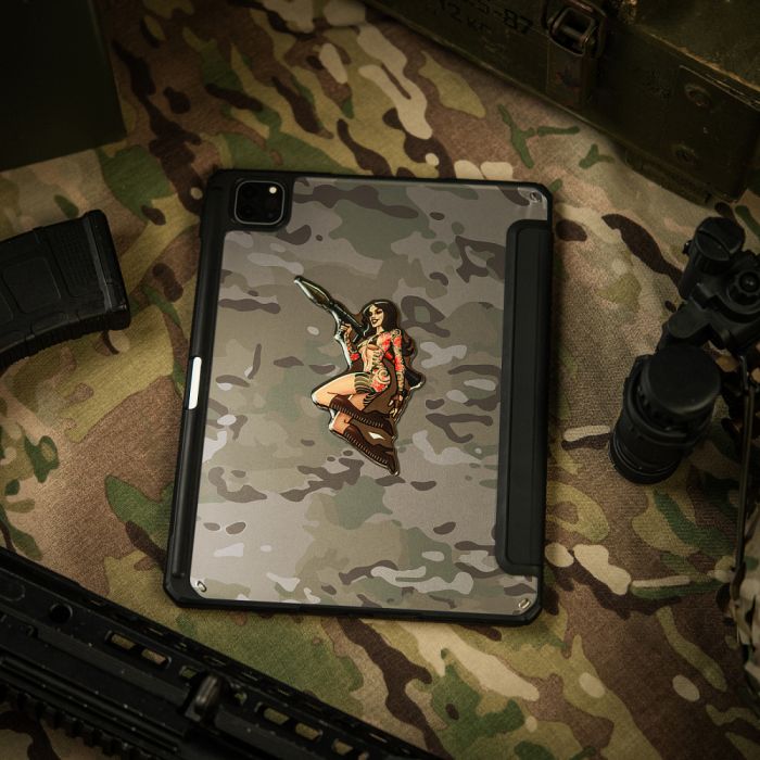 M-Tac наклейка об'ємна Tactical girl №9 РПГ Якудза