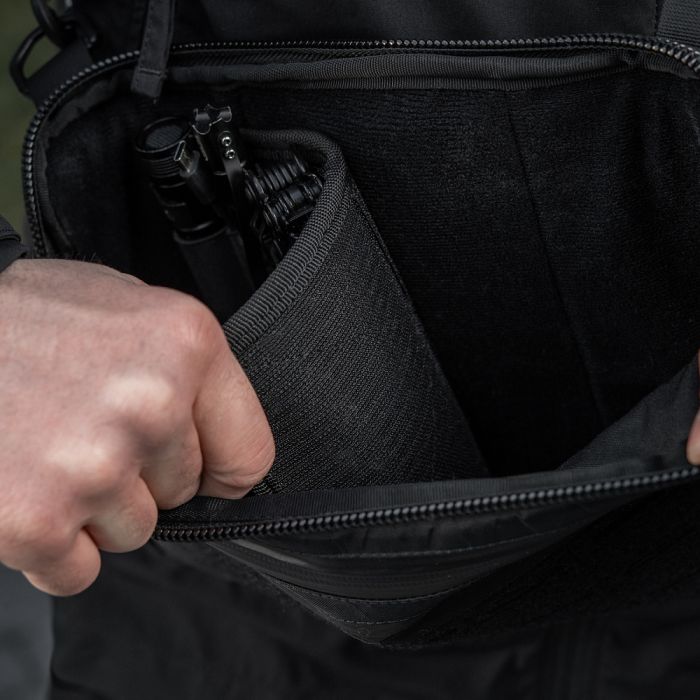 M-Tac сумка Admin Bag Medium X-PAC Elite з липучкою Black