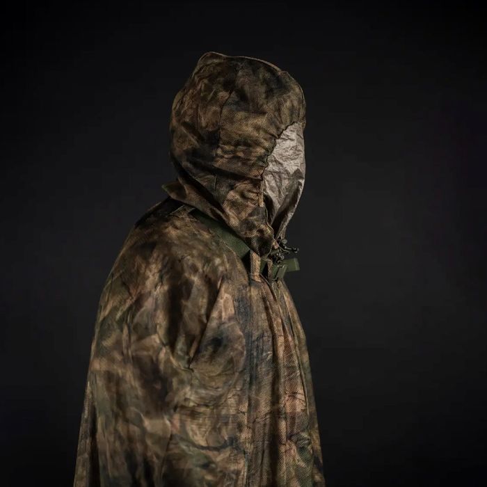 Балістика Антитепловізійне пончо-плащ "Чугайстер" (Камуфляж "Хащі")