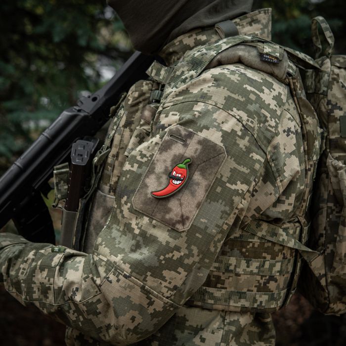 M-Tac нашивка Перчик 3D солдат (PVC)