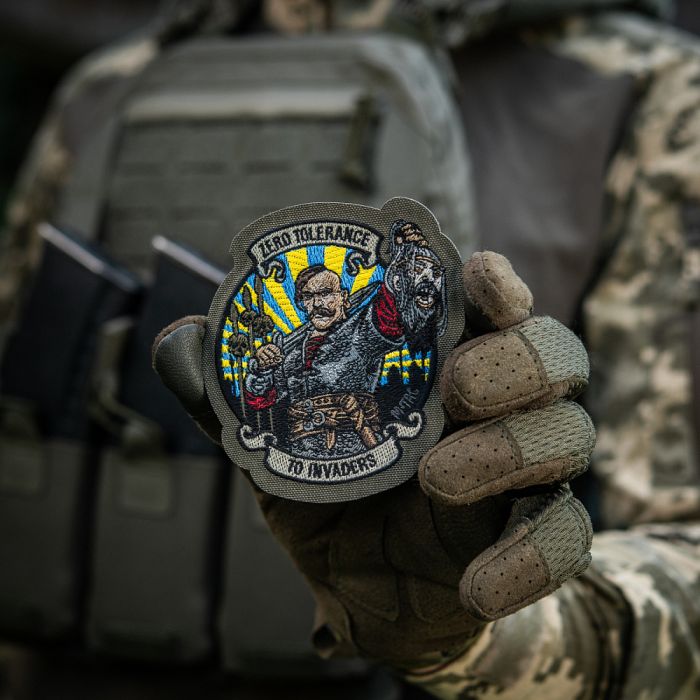 M-Tac нашивка Zero Tolerance (вишивка) Ranger Green