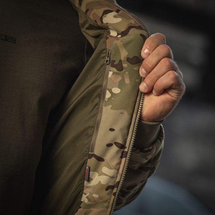 M-Tac куртка MA-1 Hooded Military Primaloft MC